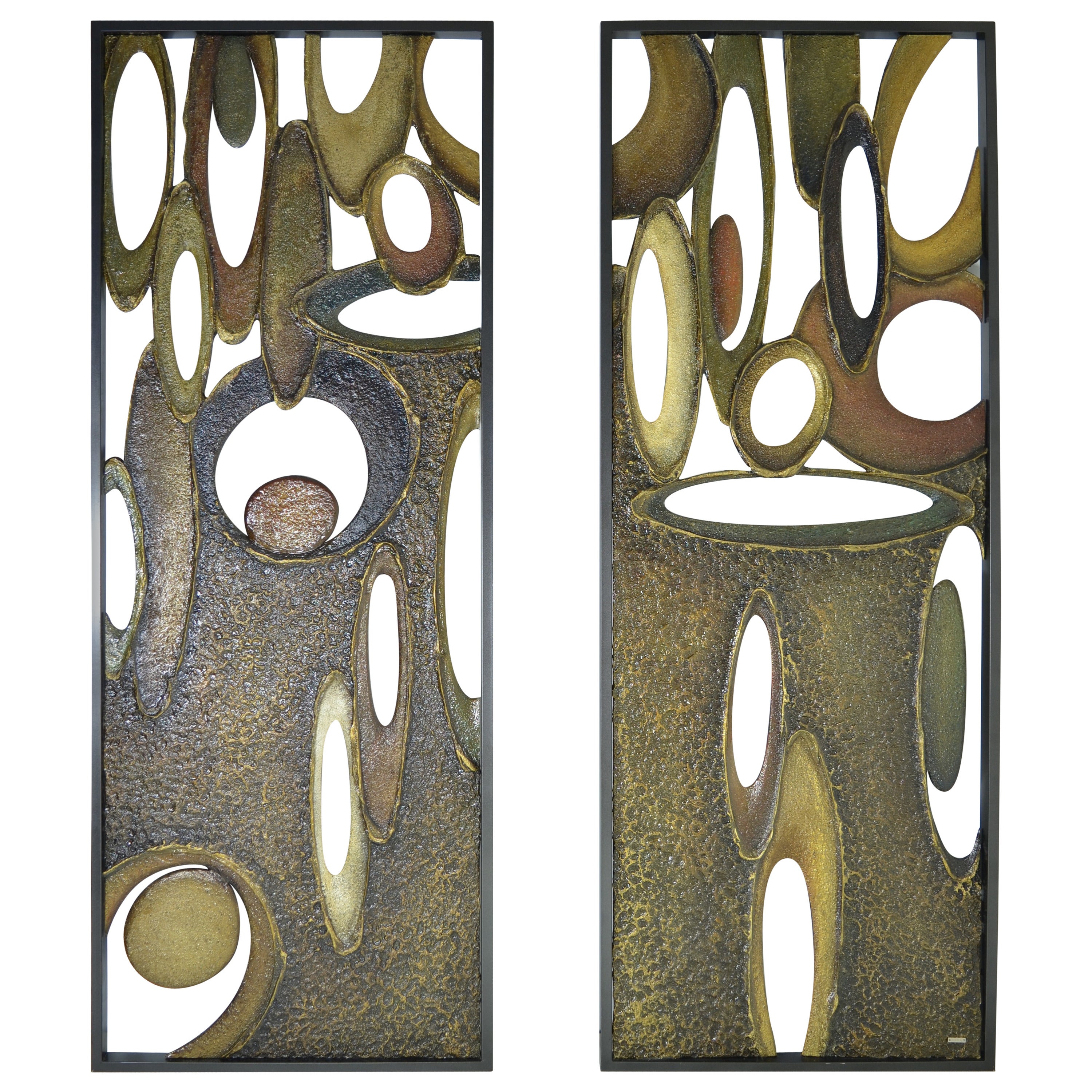Architectural Panels by Richard Boprae, "Rhythm" 90"