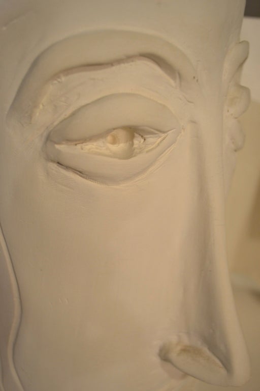 Ceramic Face Sculpture 3