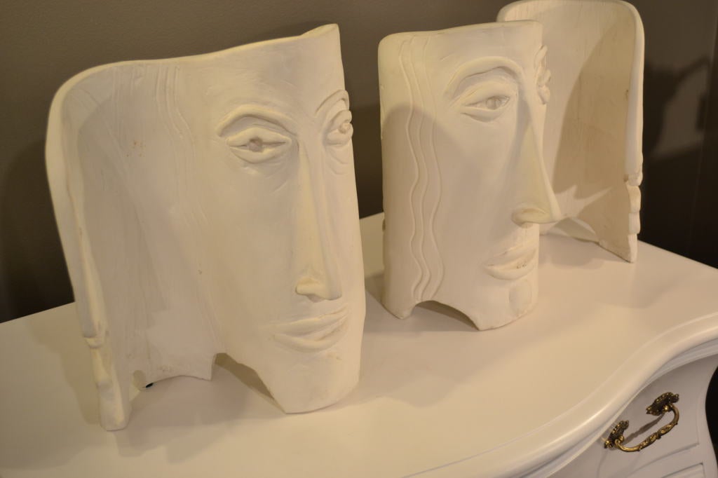 Ceramic Face Sculpture 4
