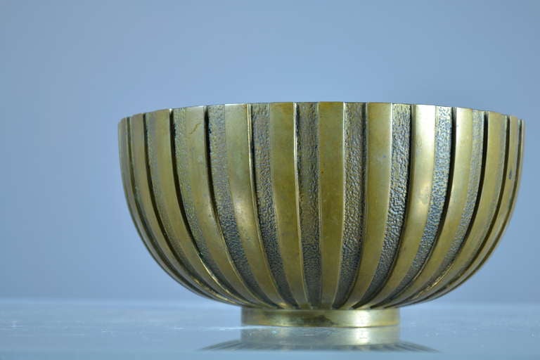 Art Deco Tinos Bronze Bowl - Denmark