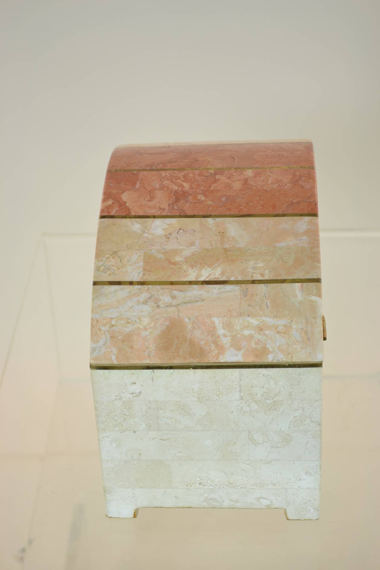 Tessellated Stone Lidded Box 2