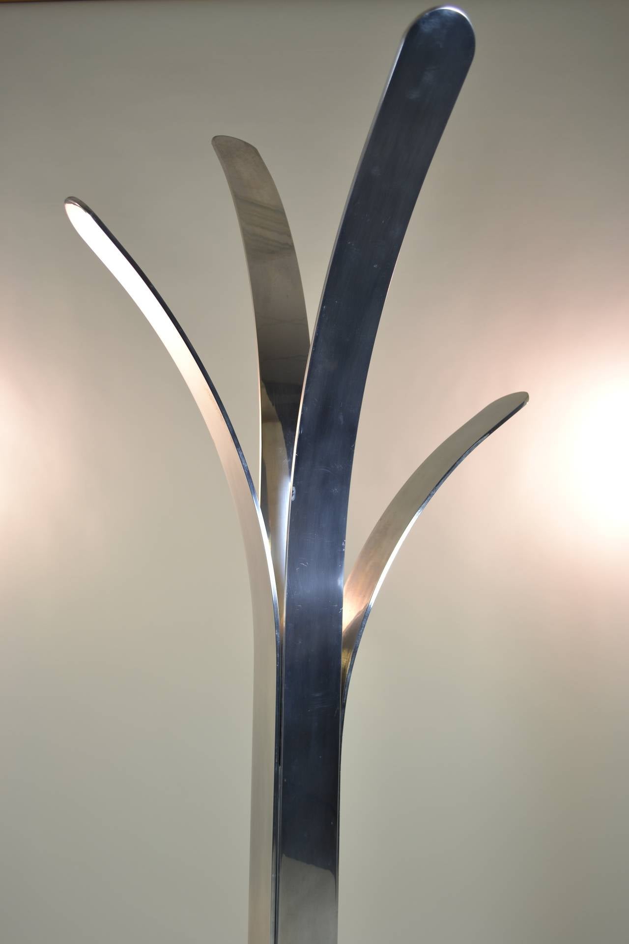 Six-Foot Aluminum Sculpture In Good Condition In Norwalk, CT