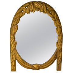 Large French Art Deco Mirror