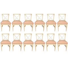 Twelve Dining Chairs by Dakota Jackson - All Sides
