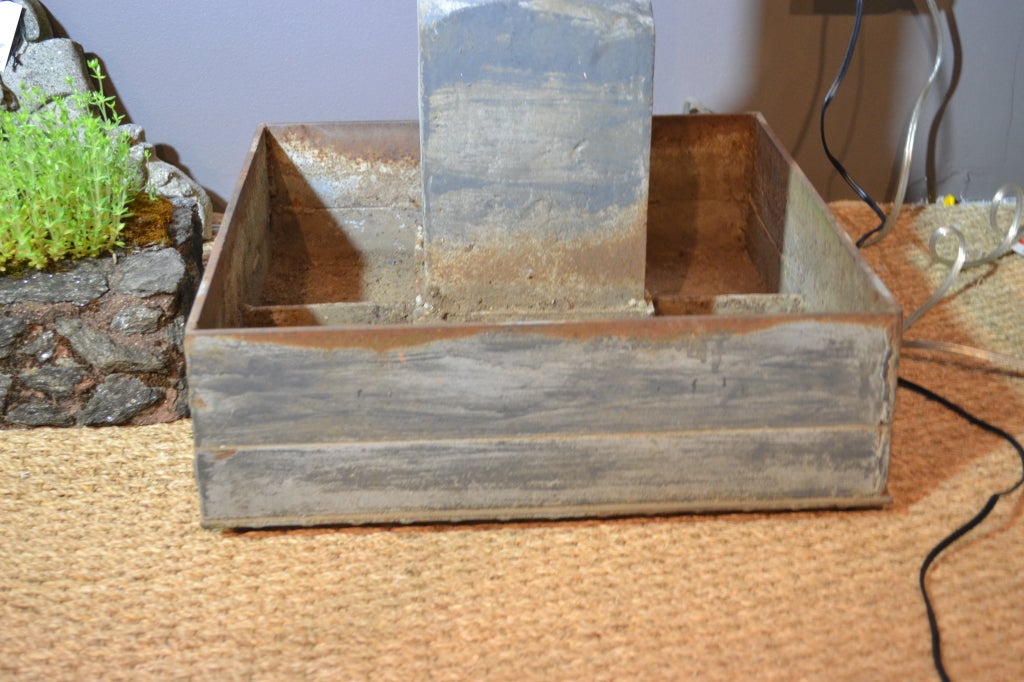 PAIR 19th Century Hitching Posts in Custom Planters 5