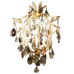 French Beaded Chandelier