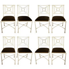 Set of 8 Neo-classical Dining Chairs