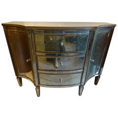 Mirrored Regency Style Console