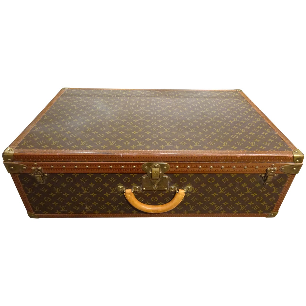 Jumbo Vintage Louis Vuitton Monogram Suitcase