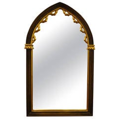 Gothic Style Giltwood Mirror