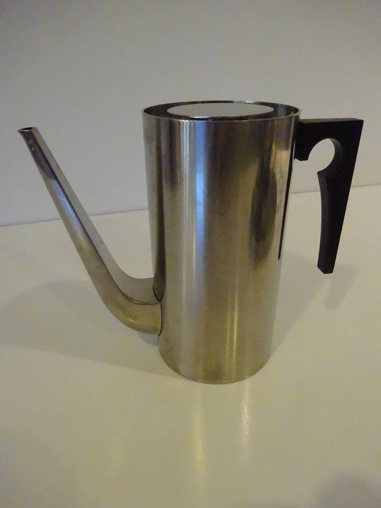 Arne Jacobsen Six-Piece "Cylinda" Line, Tea and Coffee Service