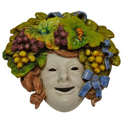 Werner Werkstätte Style Bacchanalian Mask