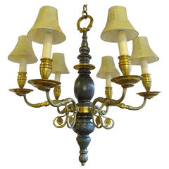 E.F. Caldwell Six-Light Chandelier 5