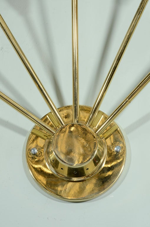 Italian 1950's Sputnik Sconces