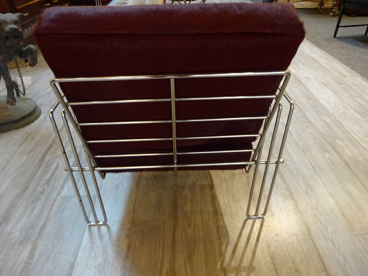 pony hair chair