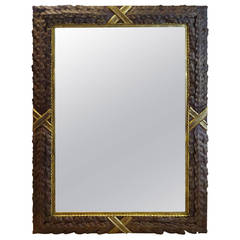 Neoclassical Laurel Motif Mirror