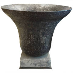 Large French 18th Century Bronze Bell Table Base