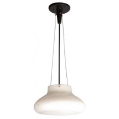 Vintage Signed Vistosi 2 Hanging Light fixture