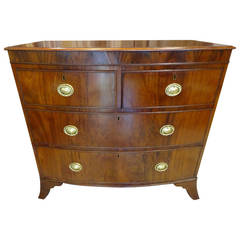 Antique Georgian Bow-Front Chest