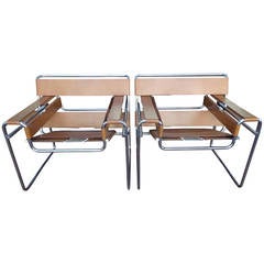 Pair of Wassily Chairs by Knoll