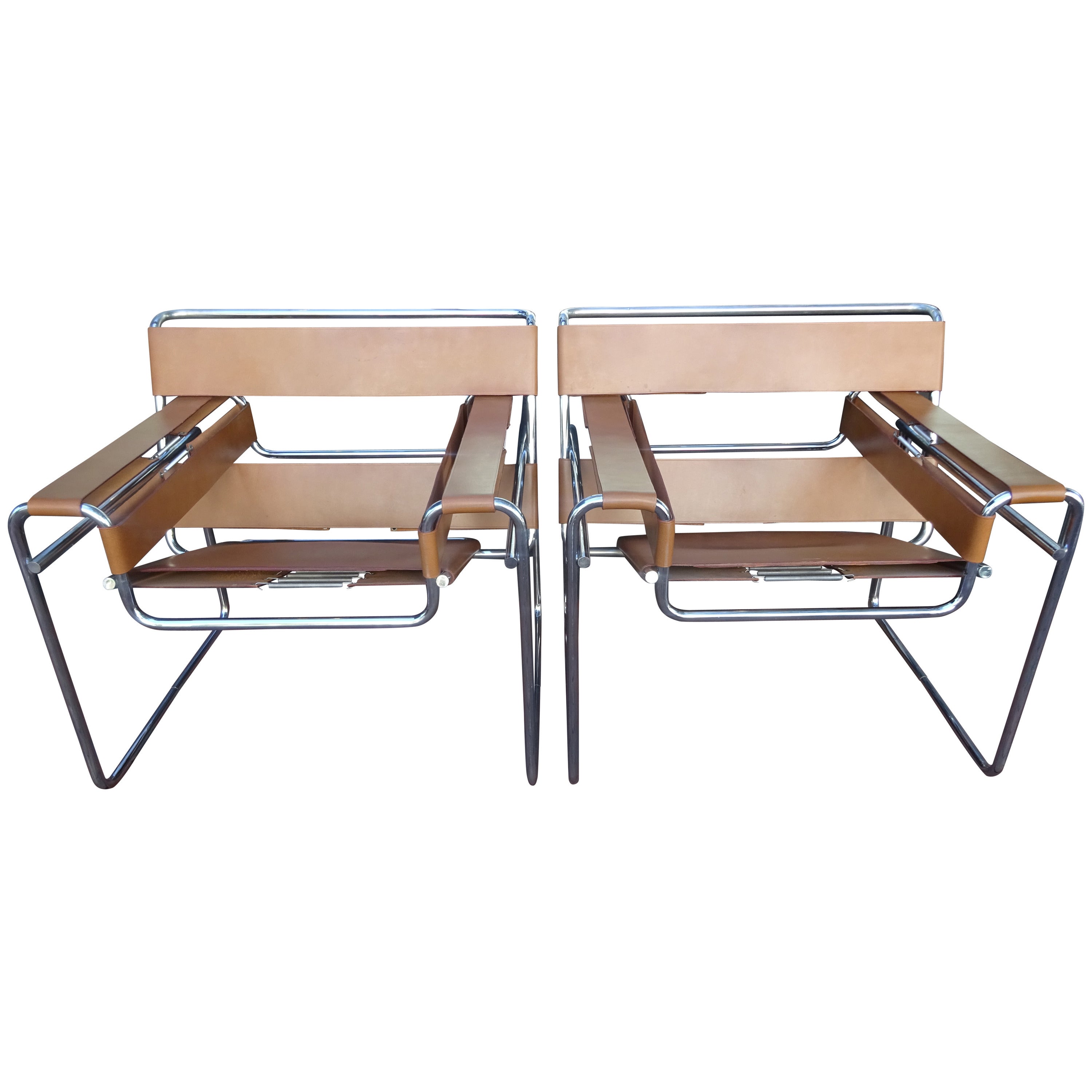 Pair of Wassily Chairs by Knoll