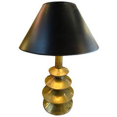 Patinated Metal Lamp in the Style of Giacometti Patinated Metal Lamp in the Style of Giacometti