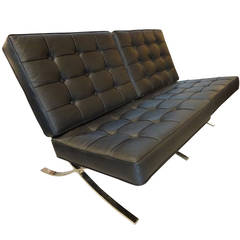 Vintage Barcelona Style Settee