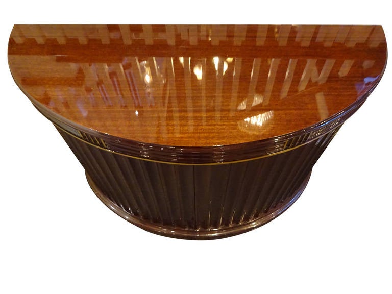 Art Deco Style Demilune