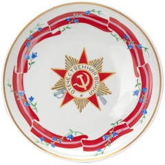 Soviet Porcelain Charger