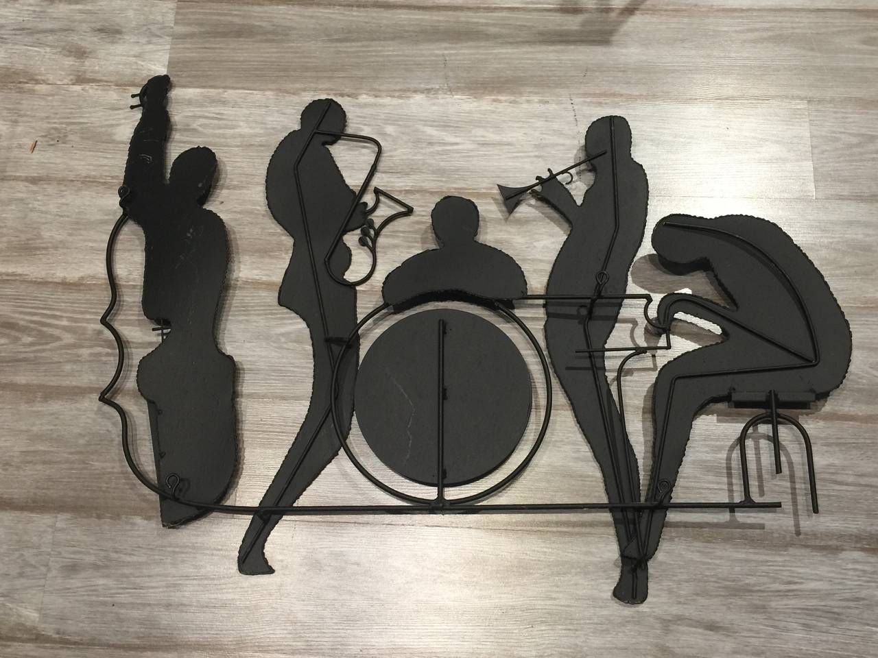 jazz band silhouette