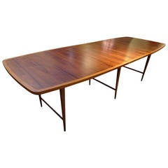 Rosewood Delineator Series Dining Table by Paul Mccobb for Lane