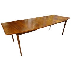 Danish Modern Walnut Dining Table