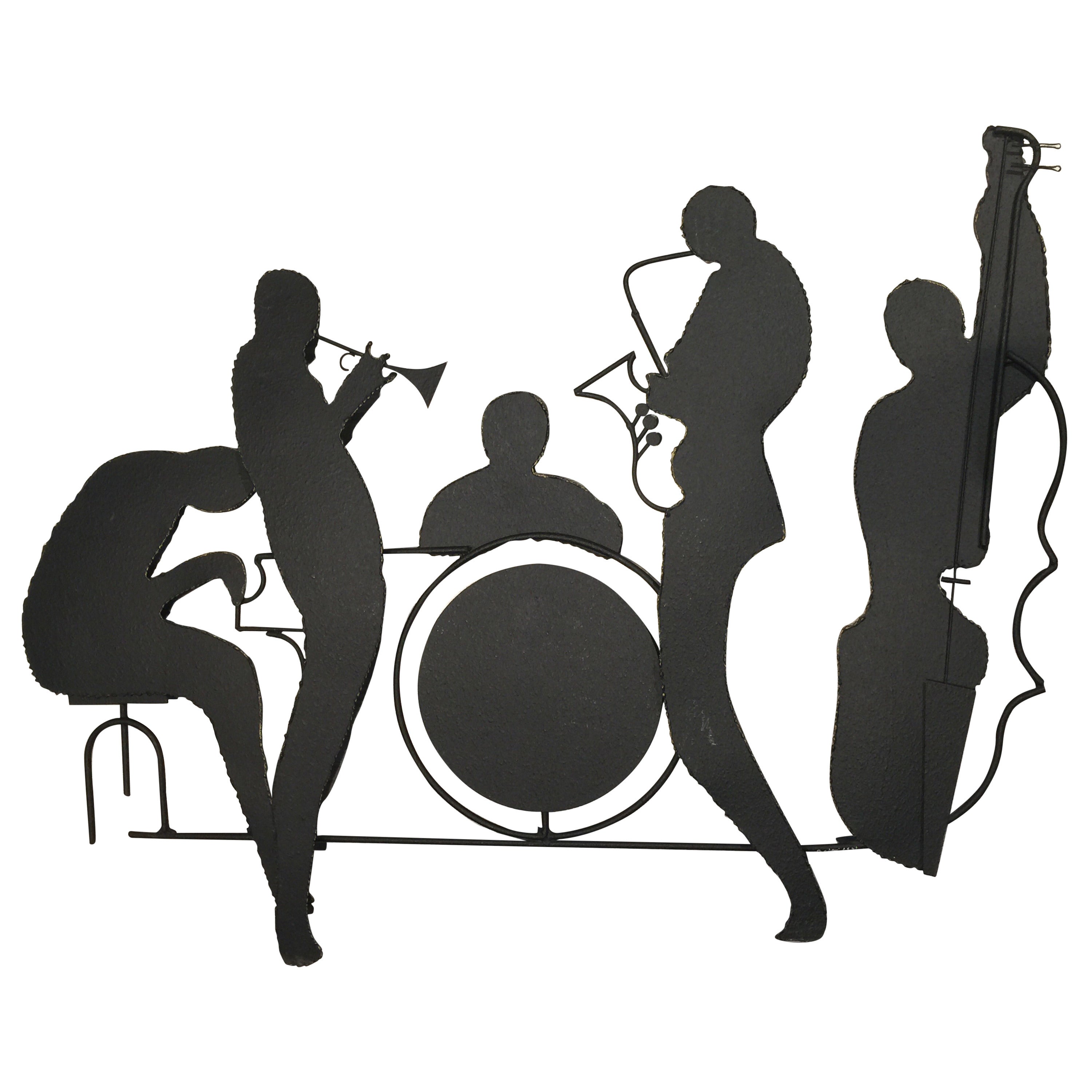 Curtis Jere "Jazz Band" Silhouette Sculpture