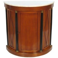 Directoire Style Demilune Cabinet