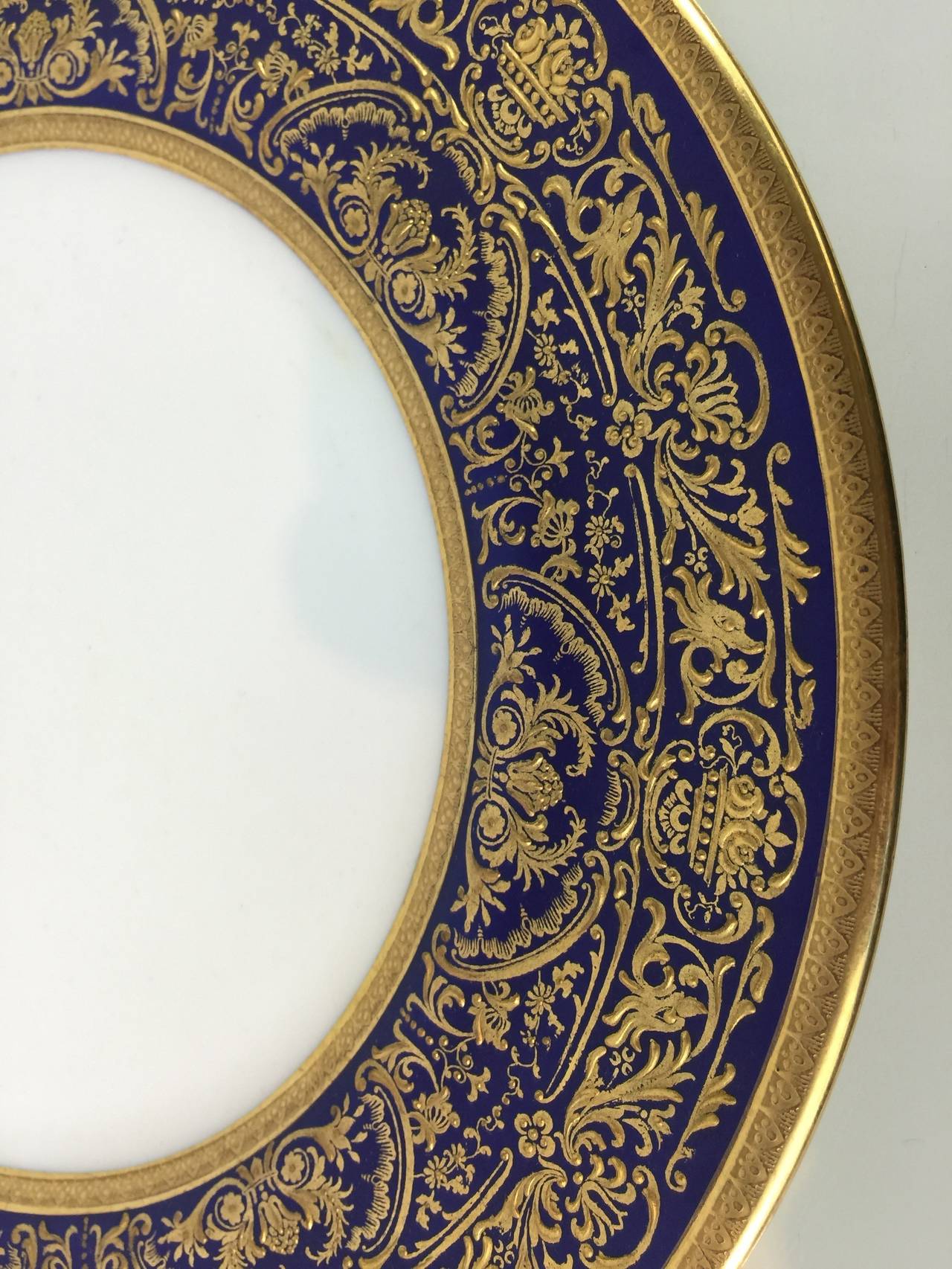 royal doulton gold rim dinner set
