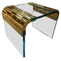 Pace Collection Cube Side Table