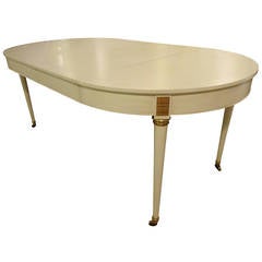 French Louis XVI Style Dining Table