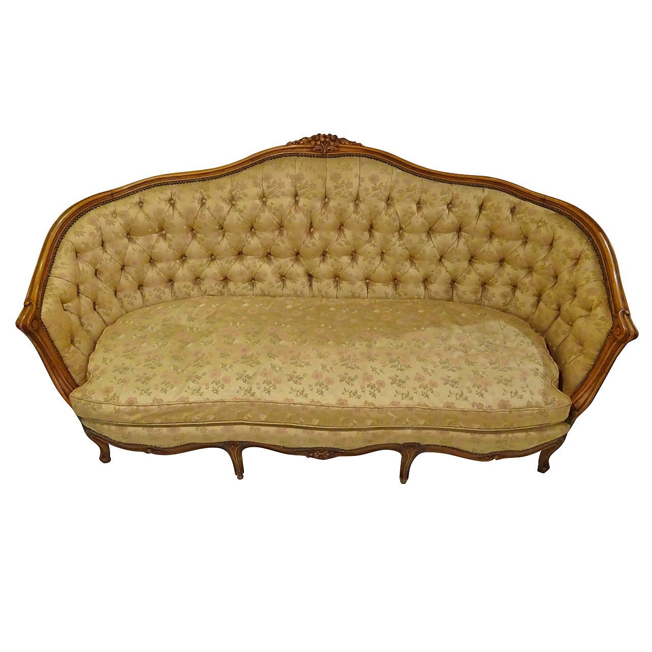19th Century Louis XV Style Sofa