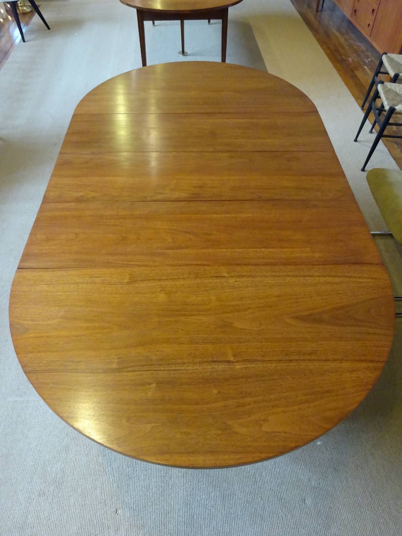 Mid-20th Century Probber Style Walnut Dining Table