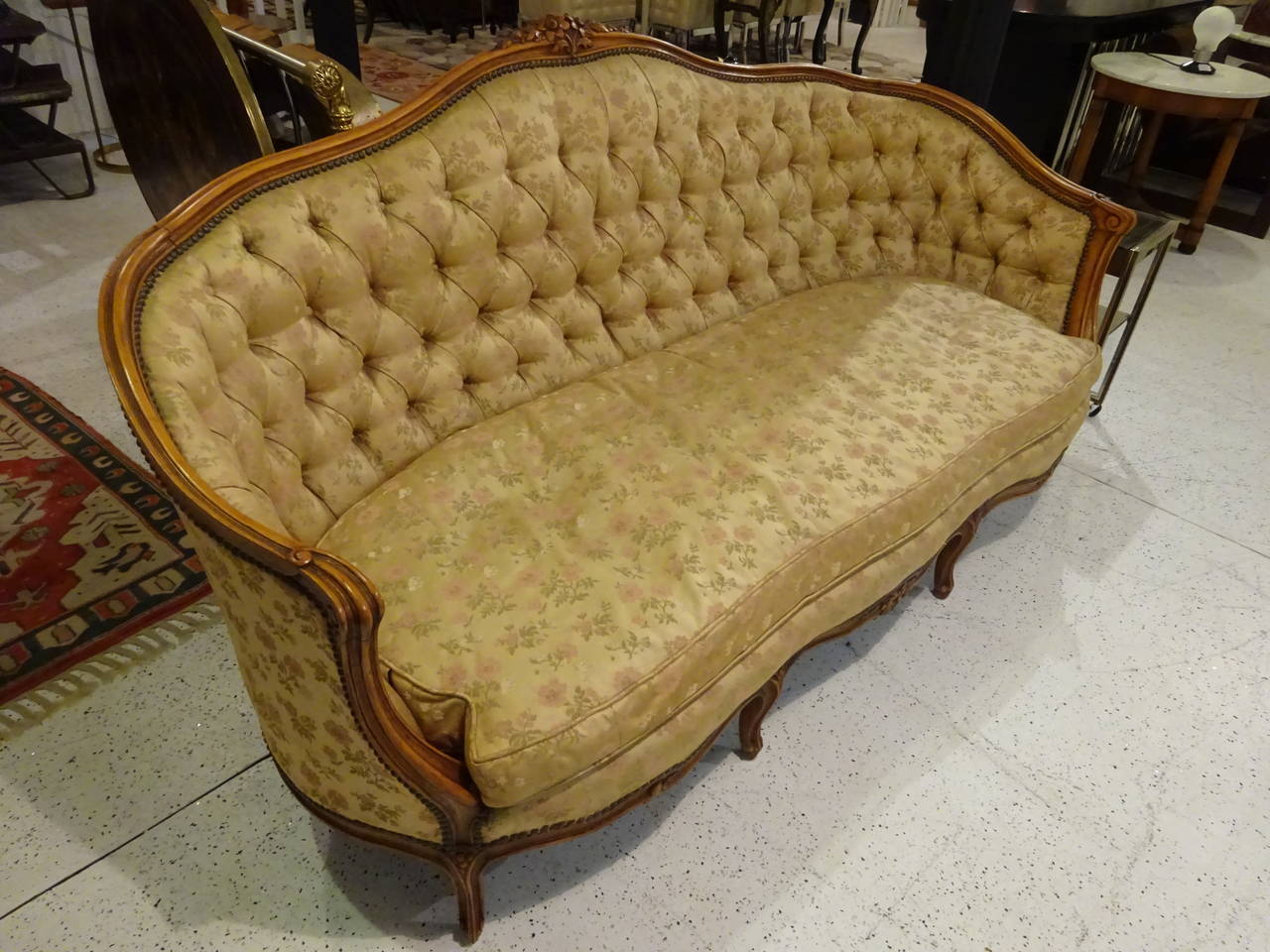 French 19th Century Louis XV Style Sofa