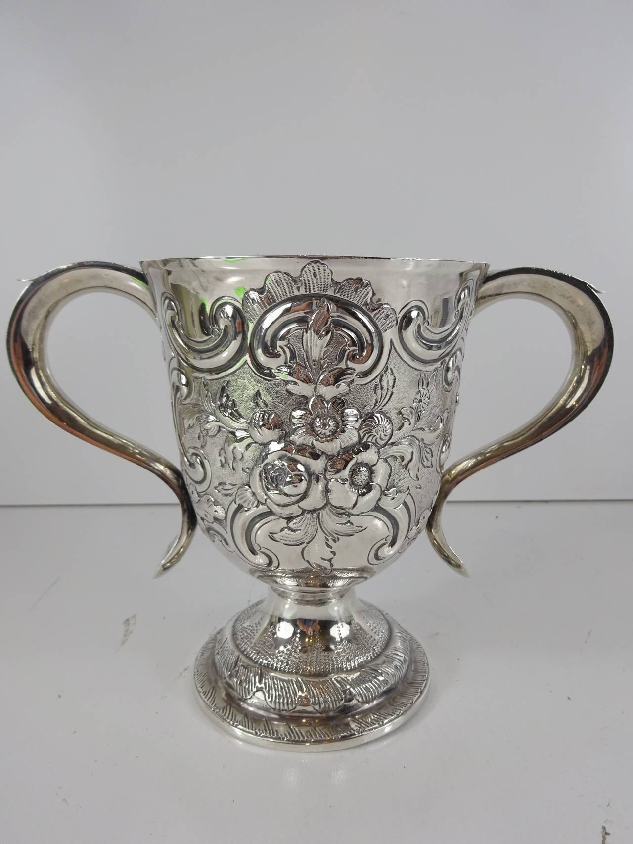 Georgian Sterling Silver Loving Cup
