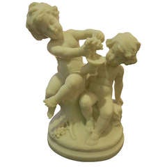 Belle Époque Marble Sculpture