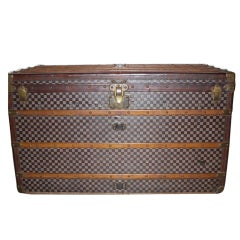 Largest Steamer Made, Top-of-the-line, Louis Vuitton Damier Canvas Steamer
