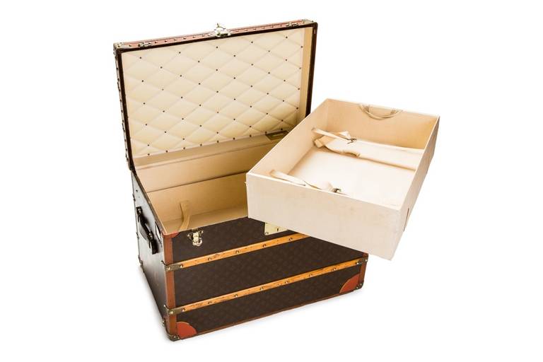 Louis Vuitton Top-of-the-Line Monogram Full-Size Wardrobe Steamer For Sale 1
