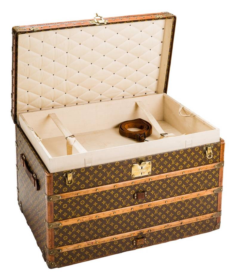 Louis Vuitton Monogram Canvas Steamer Trunk 1