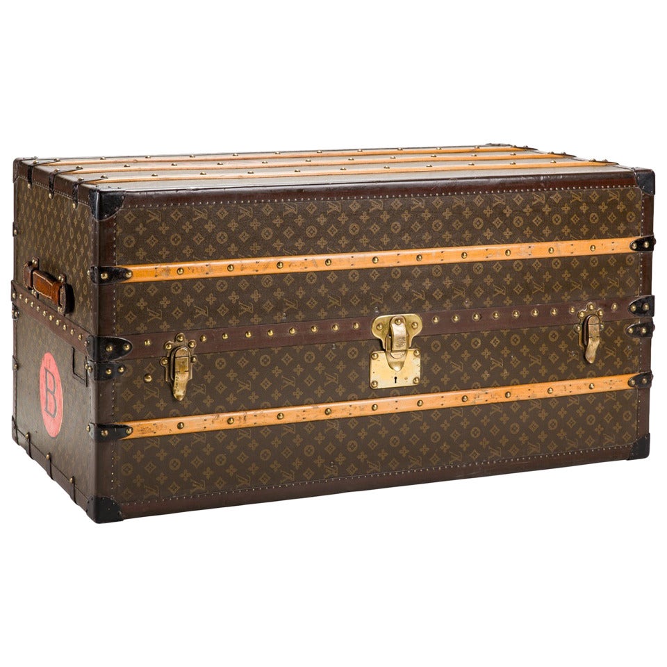 Louis Vuitton Monogram Wardrobe Trunk, circa 1940s