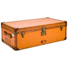 Louis Vuitton Orange Vuittonite Cabin Trunk