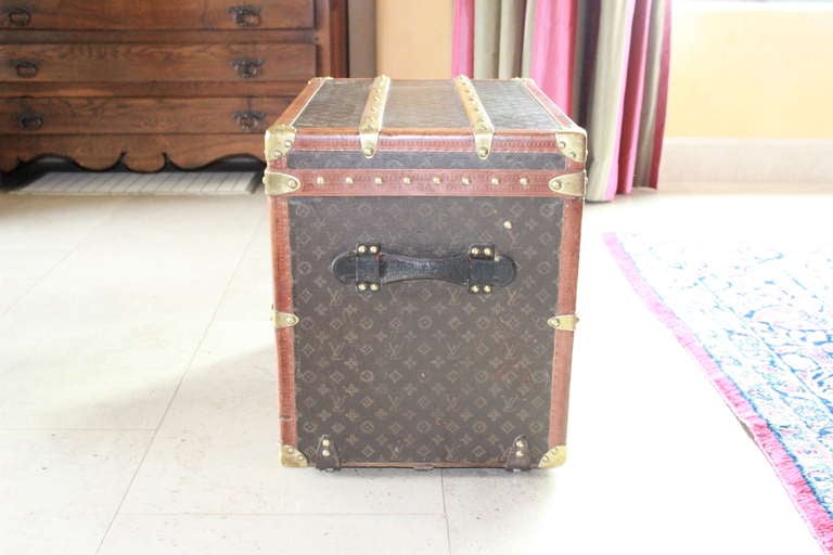 French Louis Vuitton Monogram Shoe Trunk In Amazing Condition