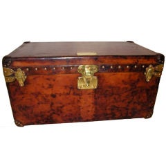Louis Vuitton Calf Leather Trunk with Titanic Provenance