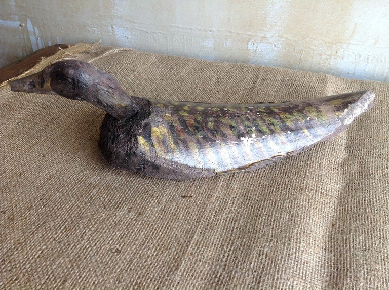 Vintage Italian Duck Decoy